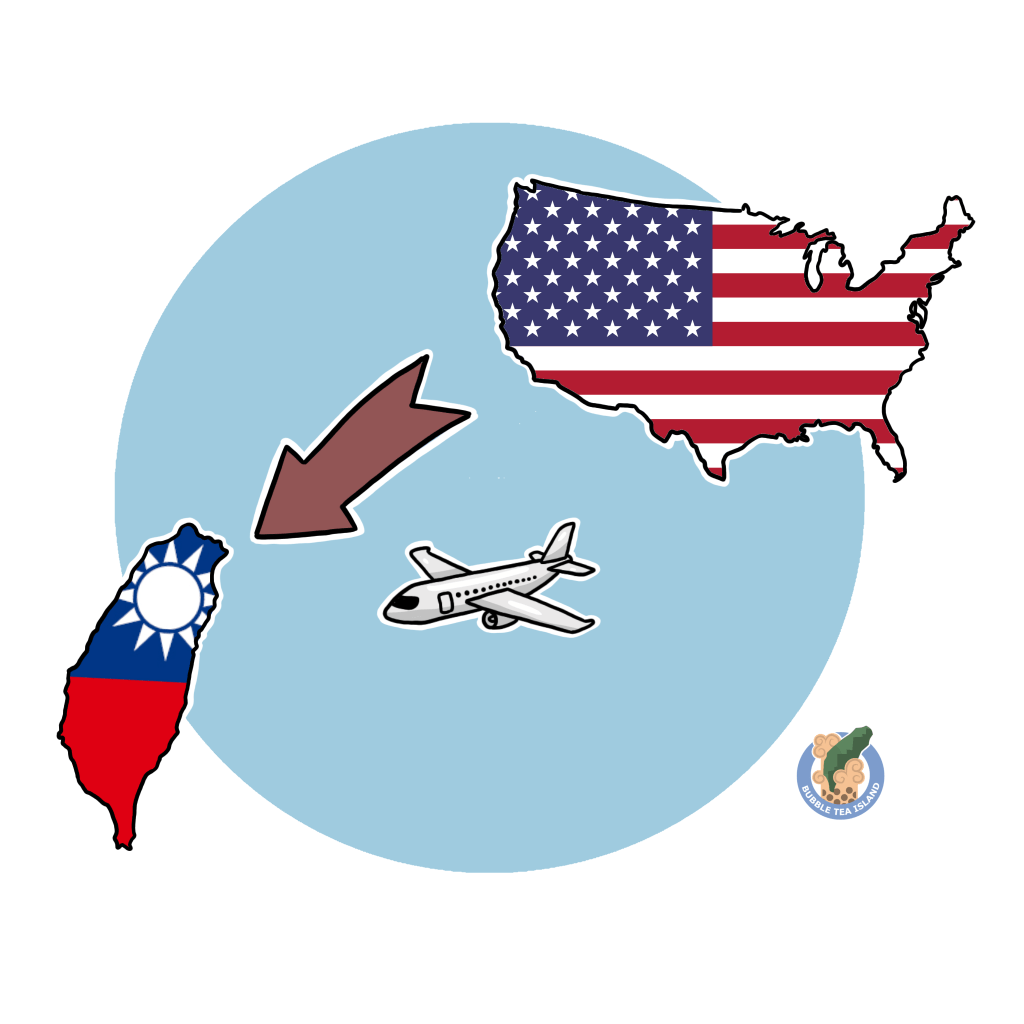 How many us citizens live in Taiwan 