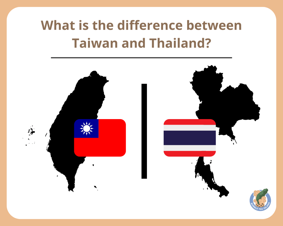 What is the Difference between Taiwan and Thailand?