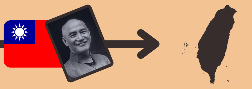 What Head of State Fled to Taiwan in 1949?