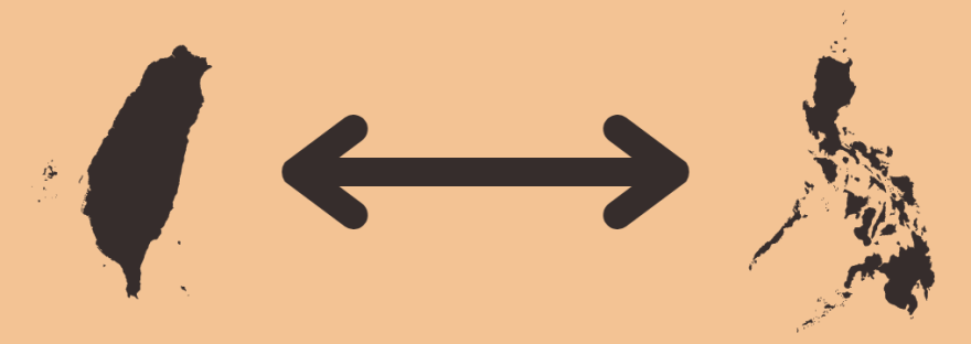 How Far is Taiwan from the Philippines?