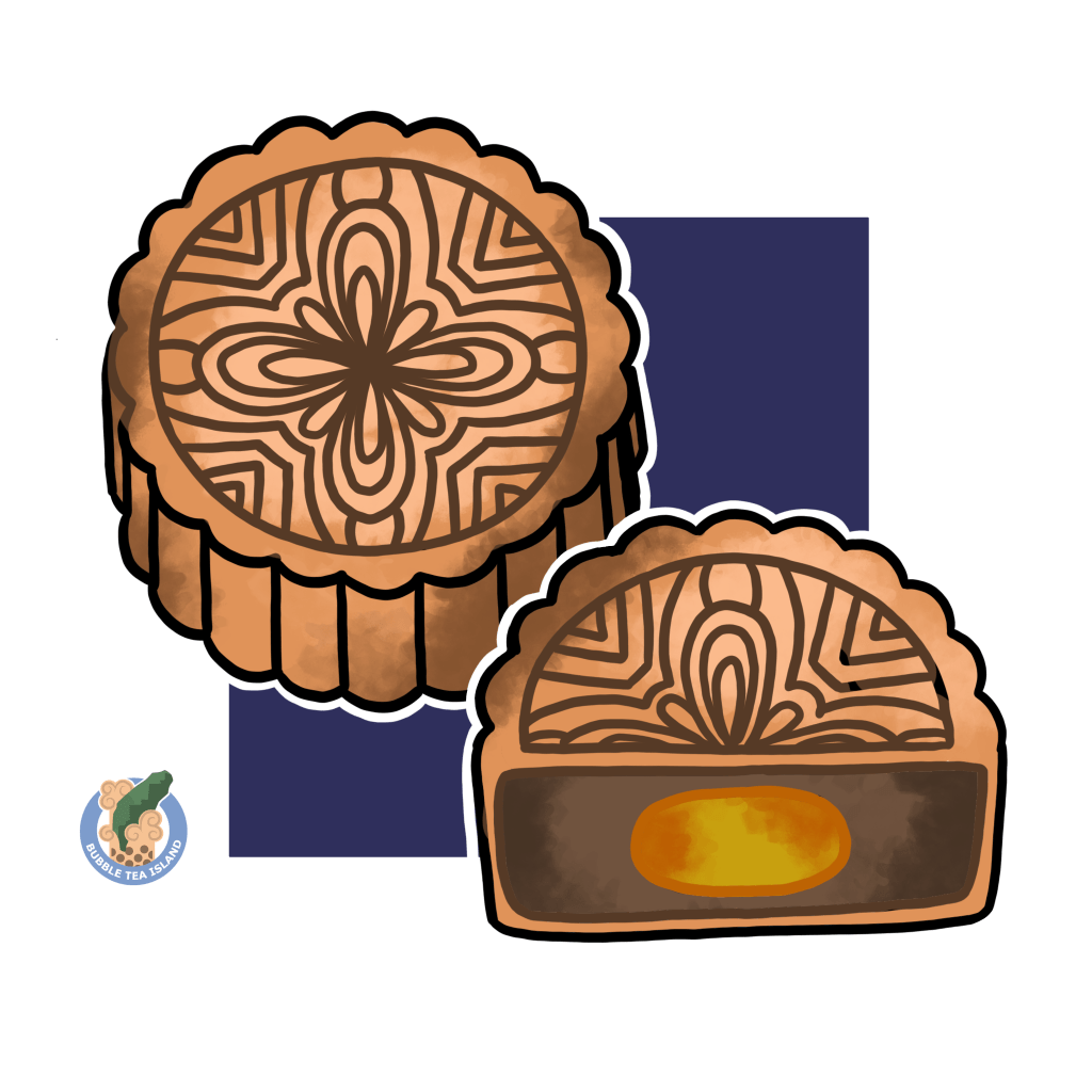 moon cake drawing